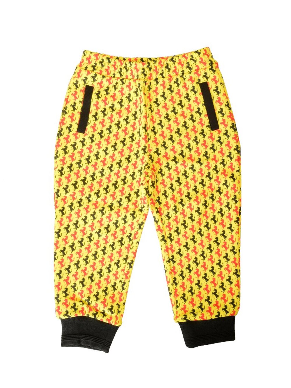 Scuderia Ferrari Kid Multi-Color Printed All-Over Jogger Pants Sz 13/14 Years